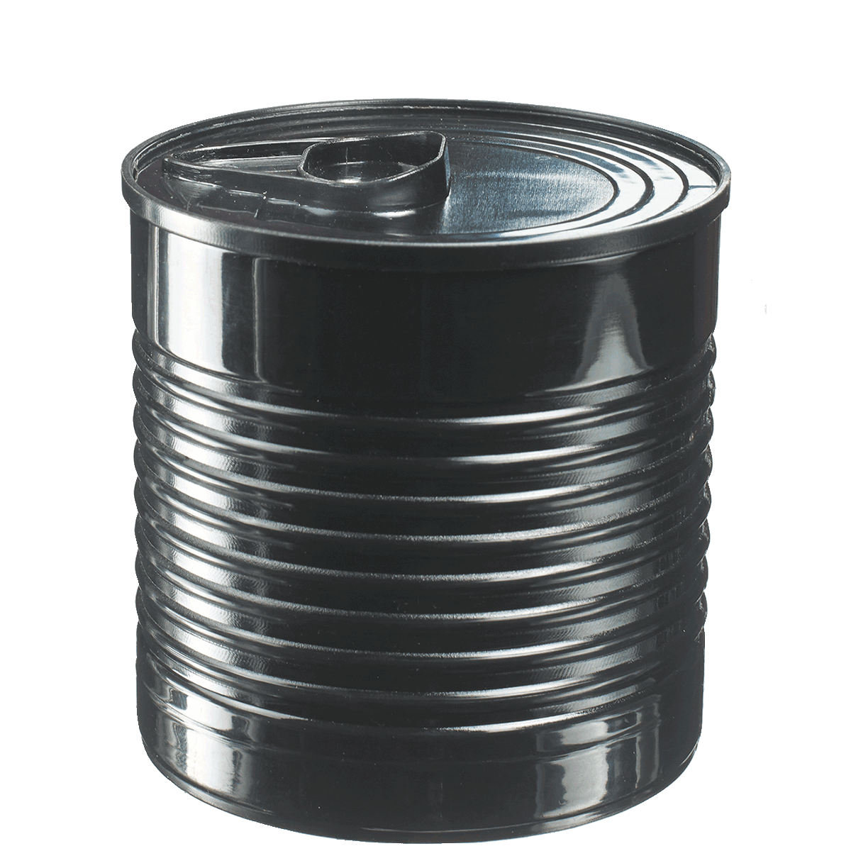 Boite de conserve 110 ml noire PP - Solia - Boîte de conservation - - La Guilde Culinaire