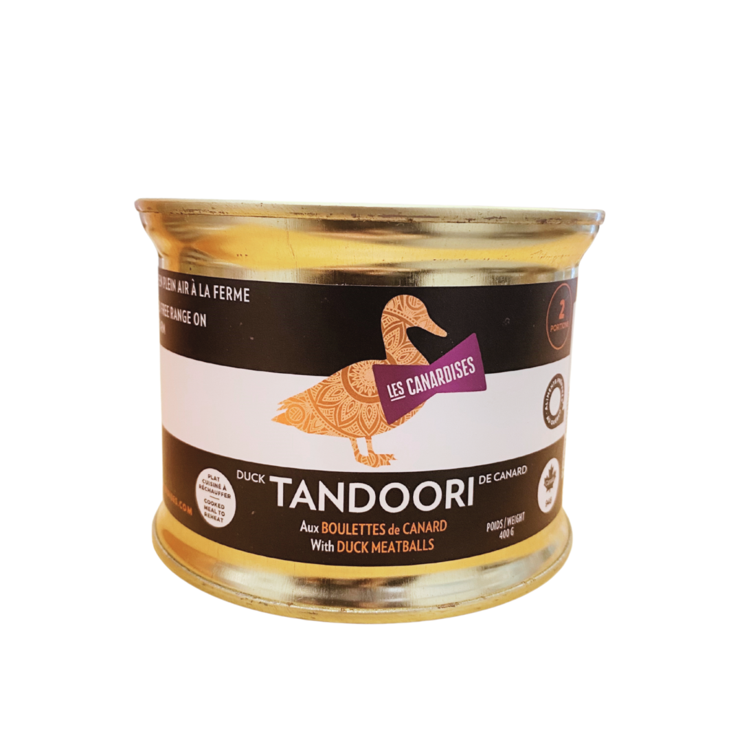 TANDOORI de canard aux boulettes de canard 400g - Les Canardises - Plats préparés - - La Guilde Culinaire