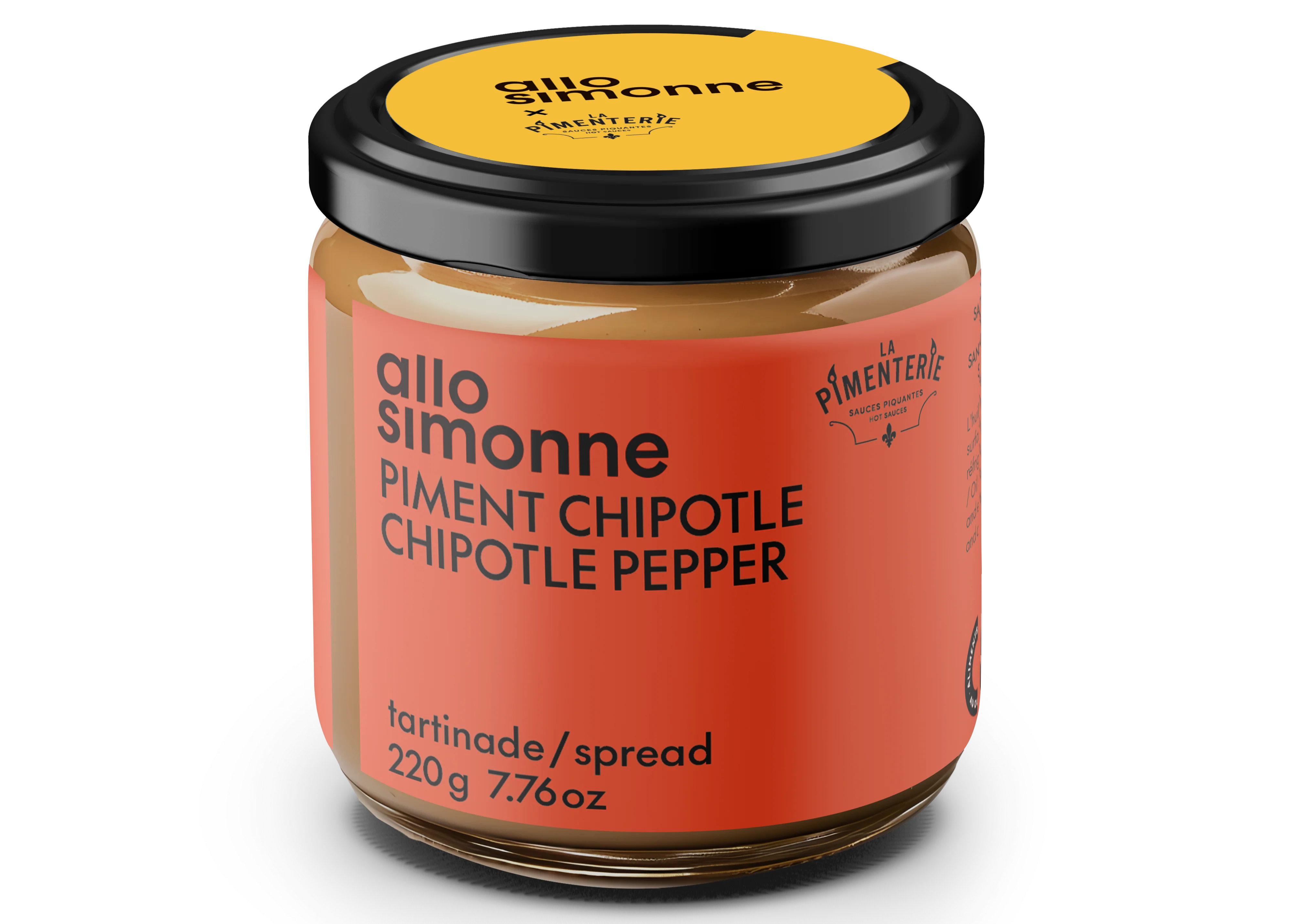 Tartinade Piment Chipotle - 220 g - Allo Simonne - Tartinade - - La Guilde Culinaire