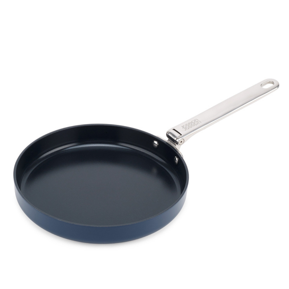 Space - Poêle antiadhésive en céramique poignée pliante 24 cm - Joseph Joseph - Poêle - - La Guilde Culinaire
