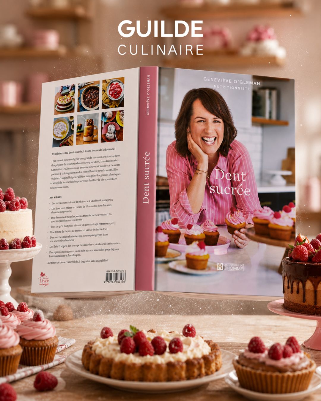 Dent sucrée - De L'Homme Ed. - Livre de pâtisserie - - La Guilde Culinaire