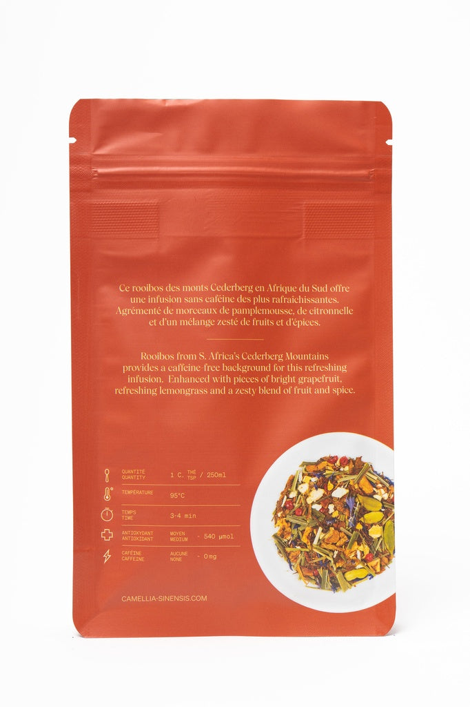 Rooibos Zeste Éclair (sac de 65g) - Camellia Sinensis - Thé et infusion - - La Guilde Culinaire