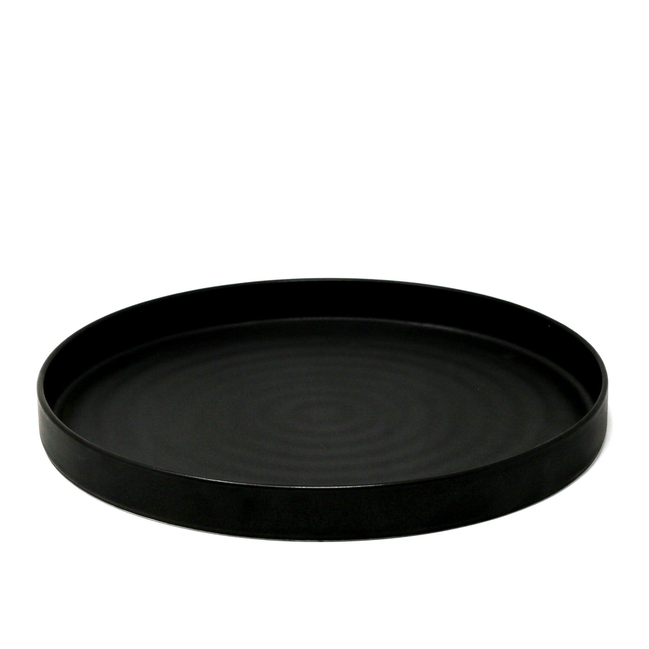 Assiette Silo 11" - Planet Tableware Noir - Planet Tableware - Assiette - SI-28 BK - La Guilde Culinaire