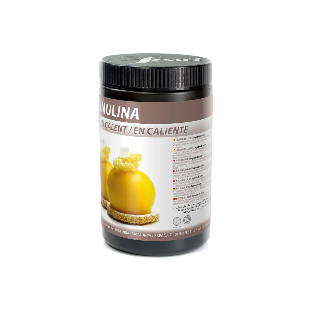 Inuline (à chaud) en poudre 500 g / 1.10 lbs - Sosa - Produit moléculaire - 883137 - La Guilde Culinaire