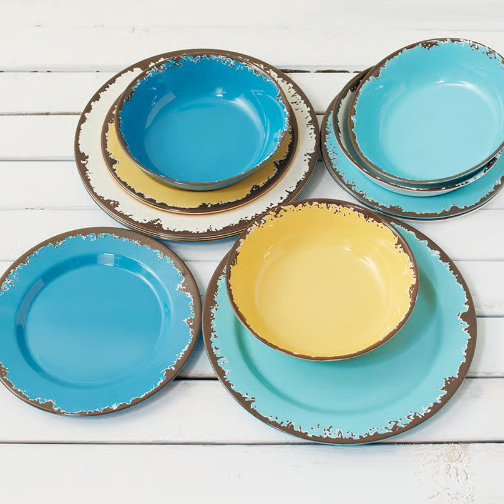 Service de table en mélamine, 12 pièces - Fox Run - Accessoire - - La Guilde Culinaire