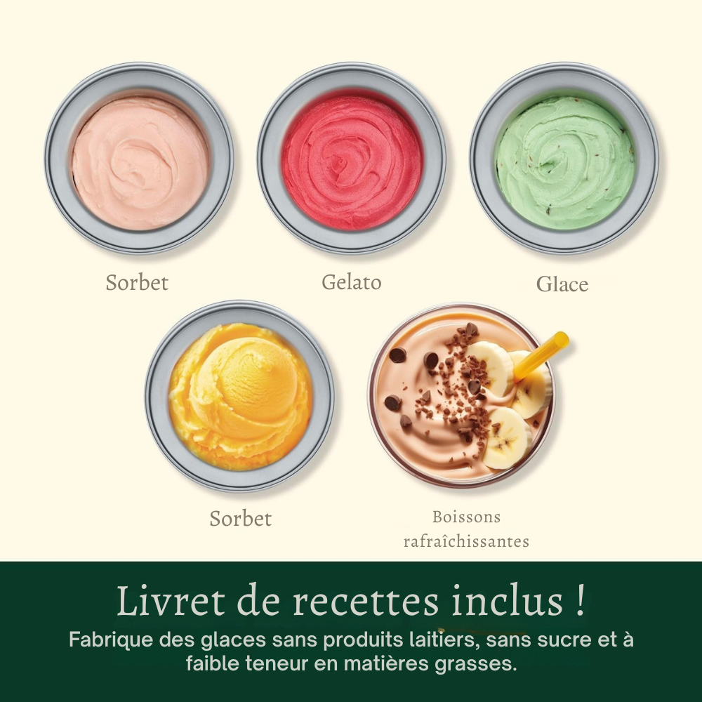 Sorbetière Pure Indulgence - Cuisinart - Sorbetière et turbine à glace - - La Guilde Culinaire