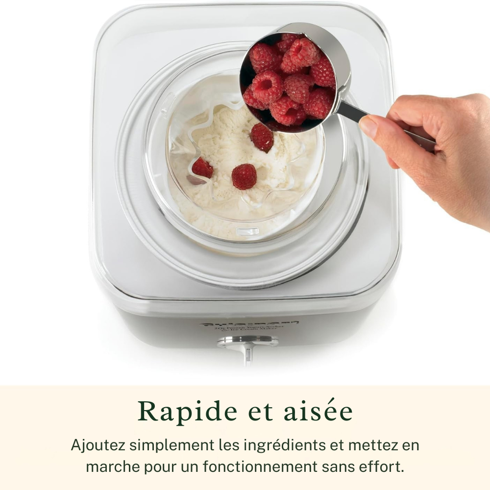 Sorbetière Pure Indulgence - Cuisinart - Sorbetière et turbine à glace - - La Guilde Culinaire