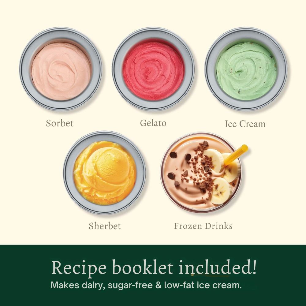 Sorbetière Pure Indulgence - Cuisinart - Sorbetière et turbine à glace - - La Guilde Culinaire