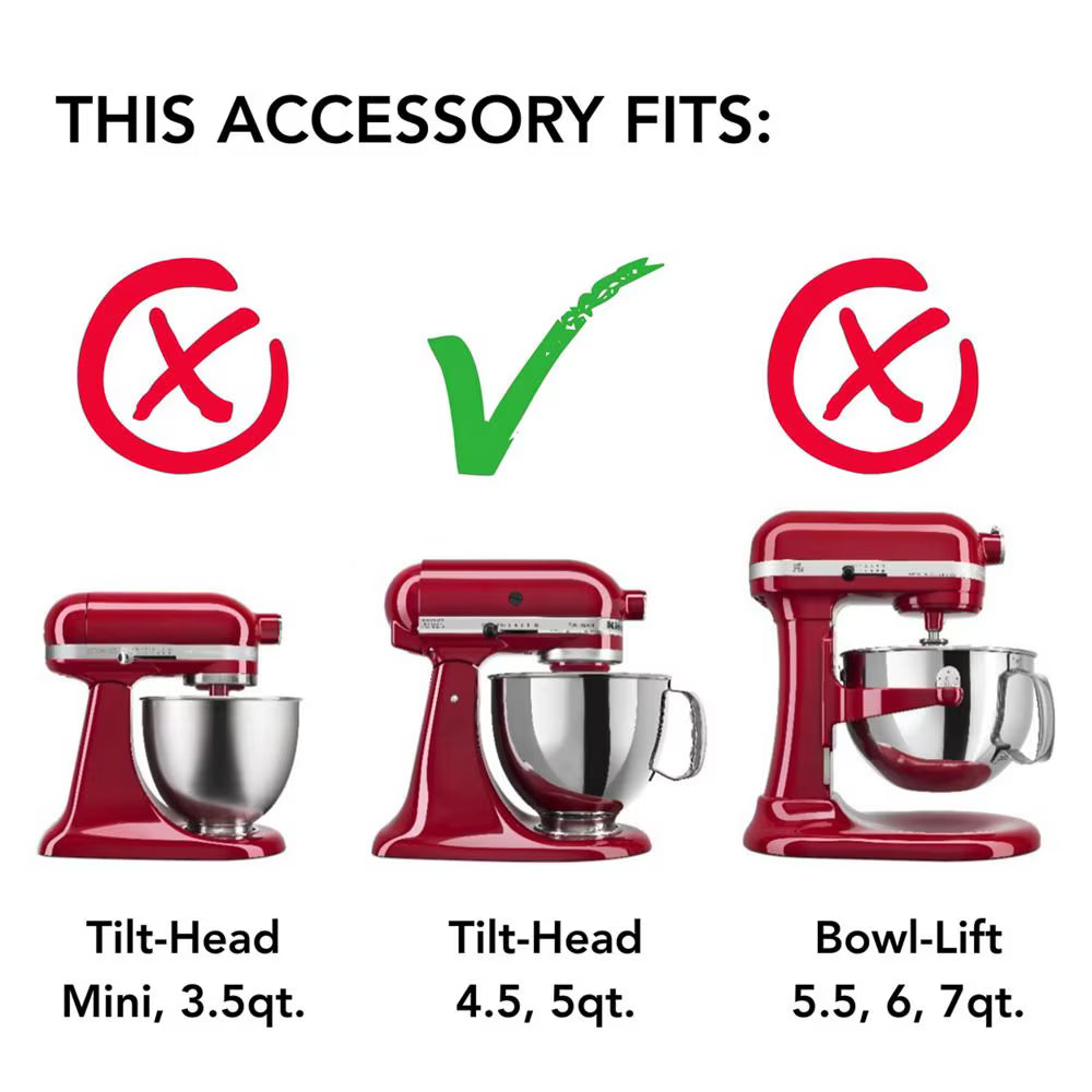 Bol en céramique motifs gardénia 3L-5qt pour KitchenAid - Kitchenaid - Bol batteur sur socle - - La Guilde Culinaire