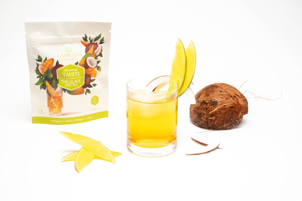 Thé glacé Délice de Tahiti biologique (65g) - Camellia Sinensis - Thé et infusion - - La Guilde Culinaire