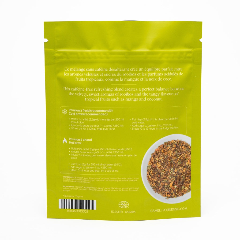 Thé glacé Délice de Tahiti biologique (65g) - Camellia Sinensis - Thé et infusion - - La Guilde Culinaire