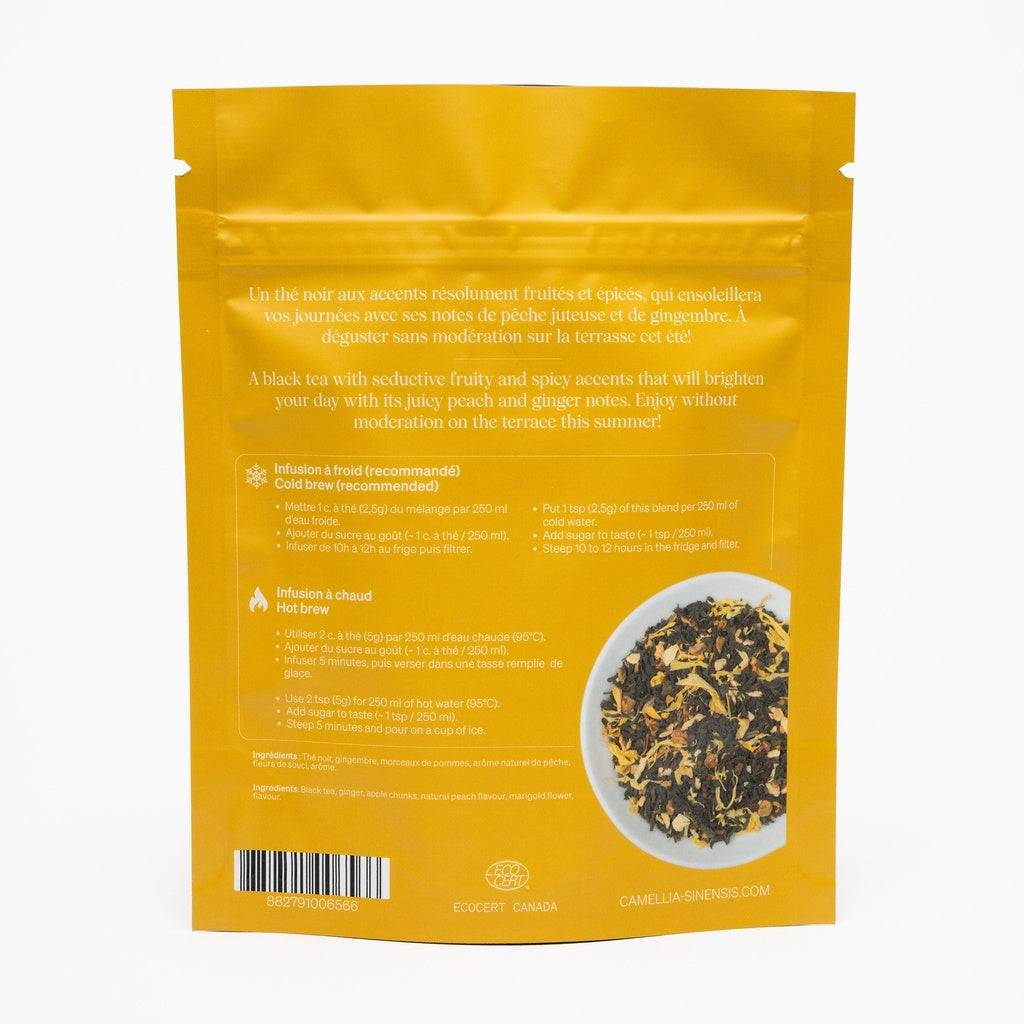 Thé glacé Soleil de Lisbonne biologique (65g) - Camellia Sinensis - Thé et infusion - - La Guilde Culinaire