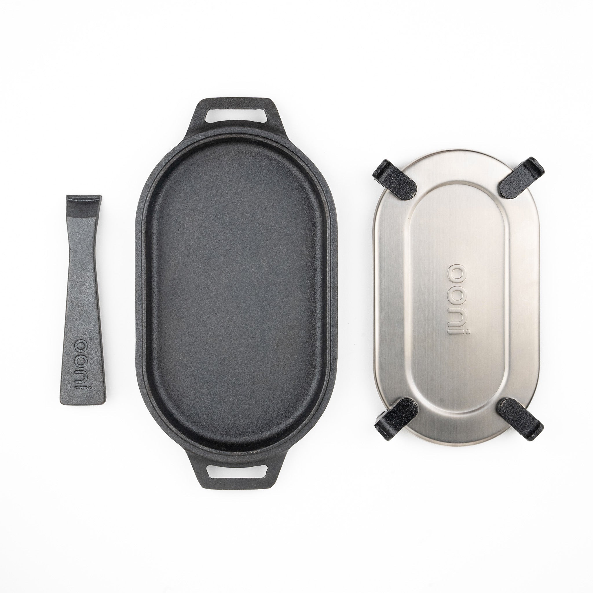 Poêle ovale en fonte Ooni - Ooni - Poêle en fonte - - La Guilde Culinaire