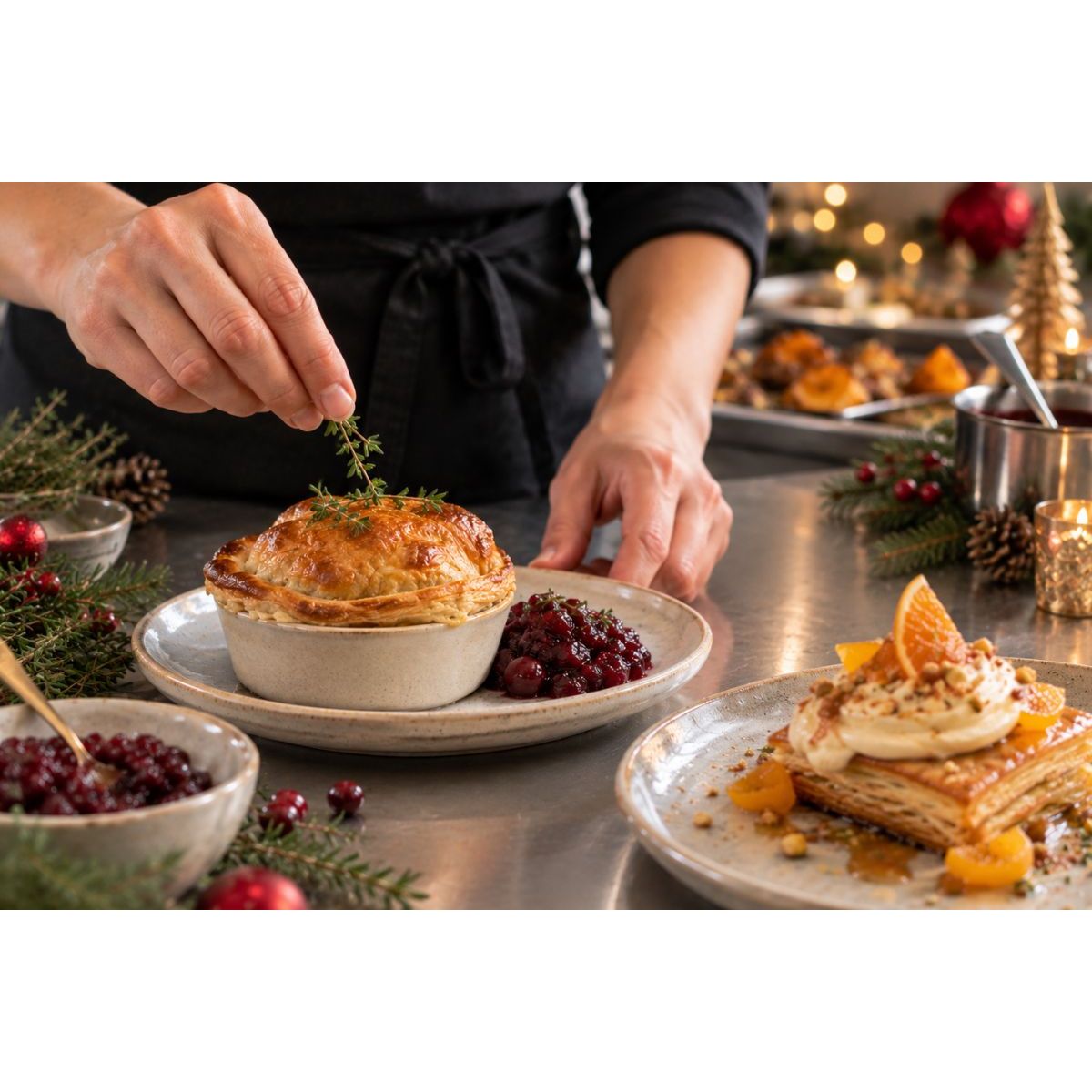 UN MENU DE NOËL - La Guilde Culinaire - Cours - Cours de cuisine - - La Guilde Culinaire