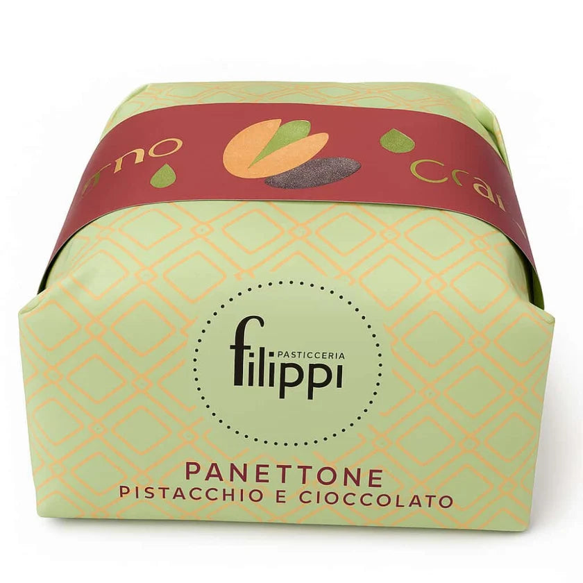 Panettone aux pistaches et chocolat 750g