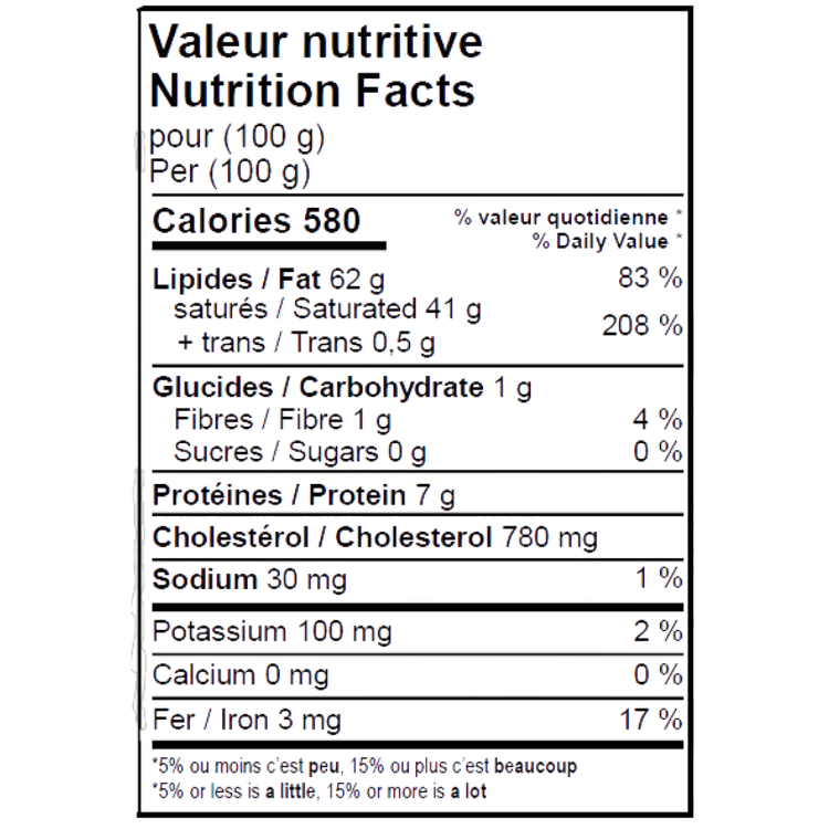 Escalopes de foie gras de canard surgelé "Mini" - environ 30 Escalopes - Rougié - Foie gras - - La Guilde Culinaire