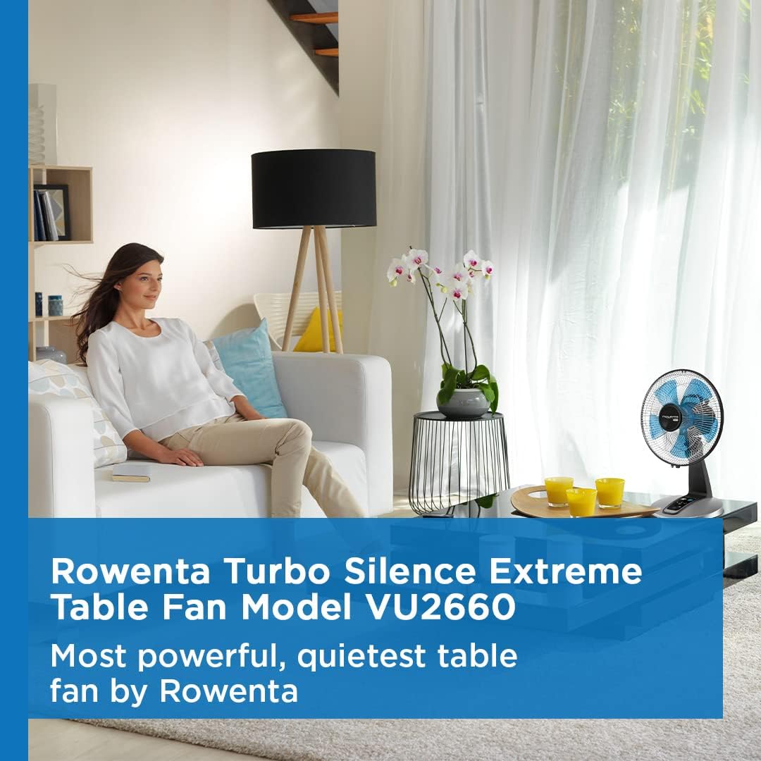 Ventilateur de table Turbo Silence 12" - Rowenta - Rowenta - Ventilateur - - La Guilde Culinaire