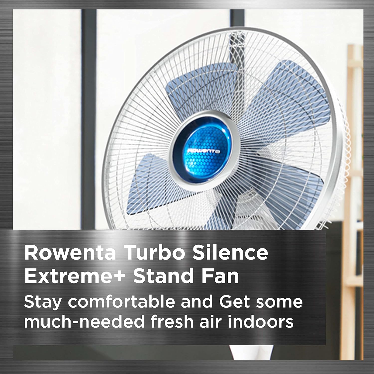 Ventilateur sur pied Turbo Silence Extreme+ 16"    - Rowenta - Ventilateur - 