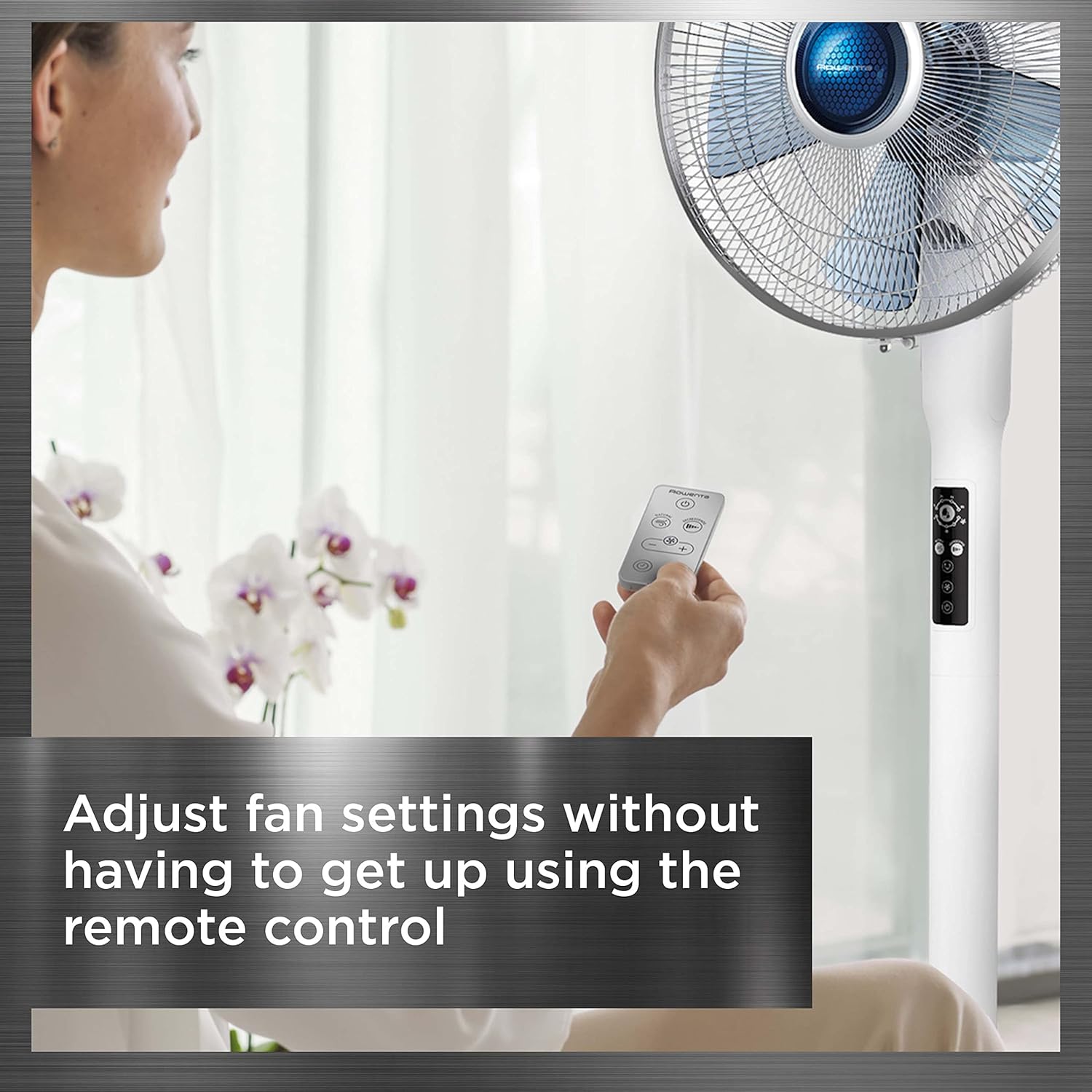 Ventilateur sur pied Turbo Silence Extreme+ 16" - Rowenta - Rowenta - Ventilateur - - La Guilde Culinaire