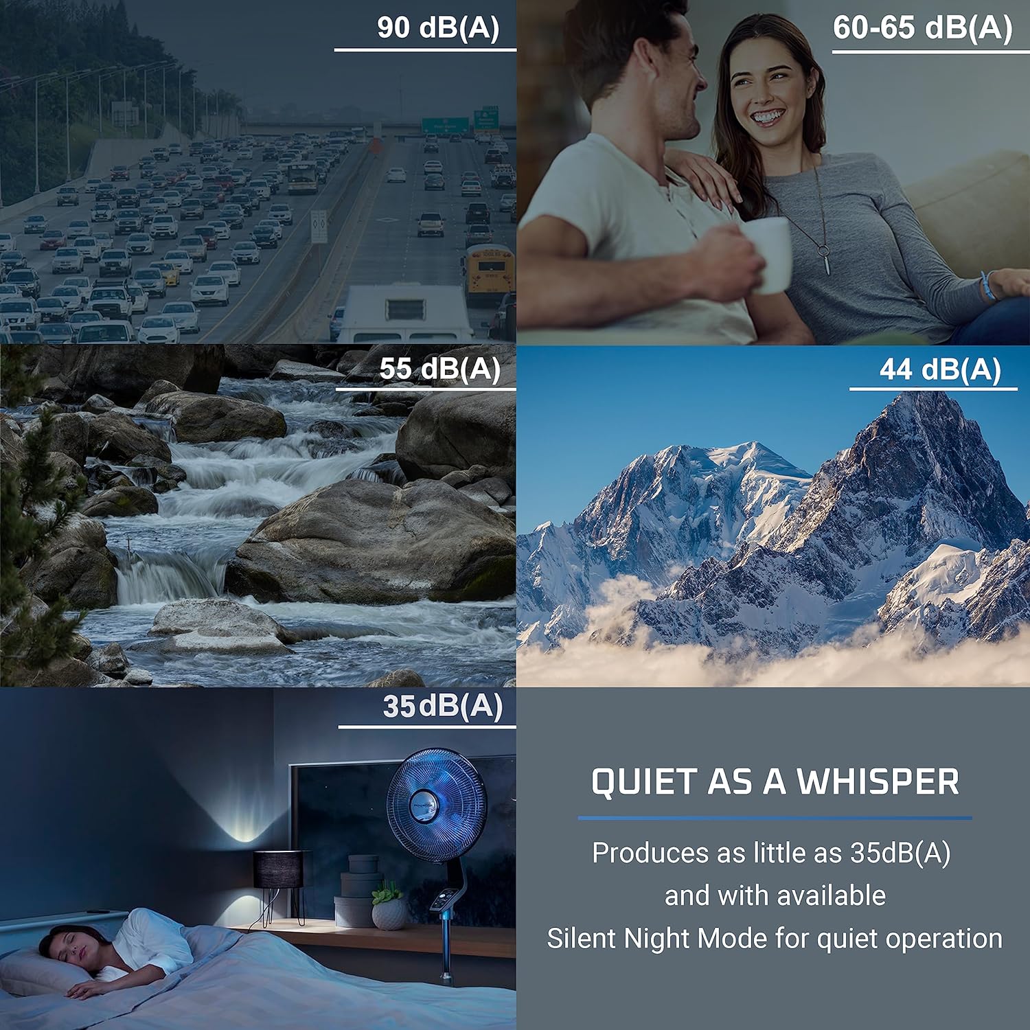 Ventilateur sur pied Turbo Silence 16" - Rowenta - Rowenta - Ventilateur - - La Guilde Culinaire