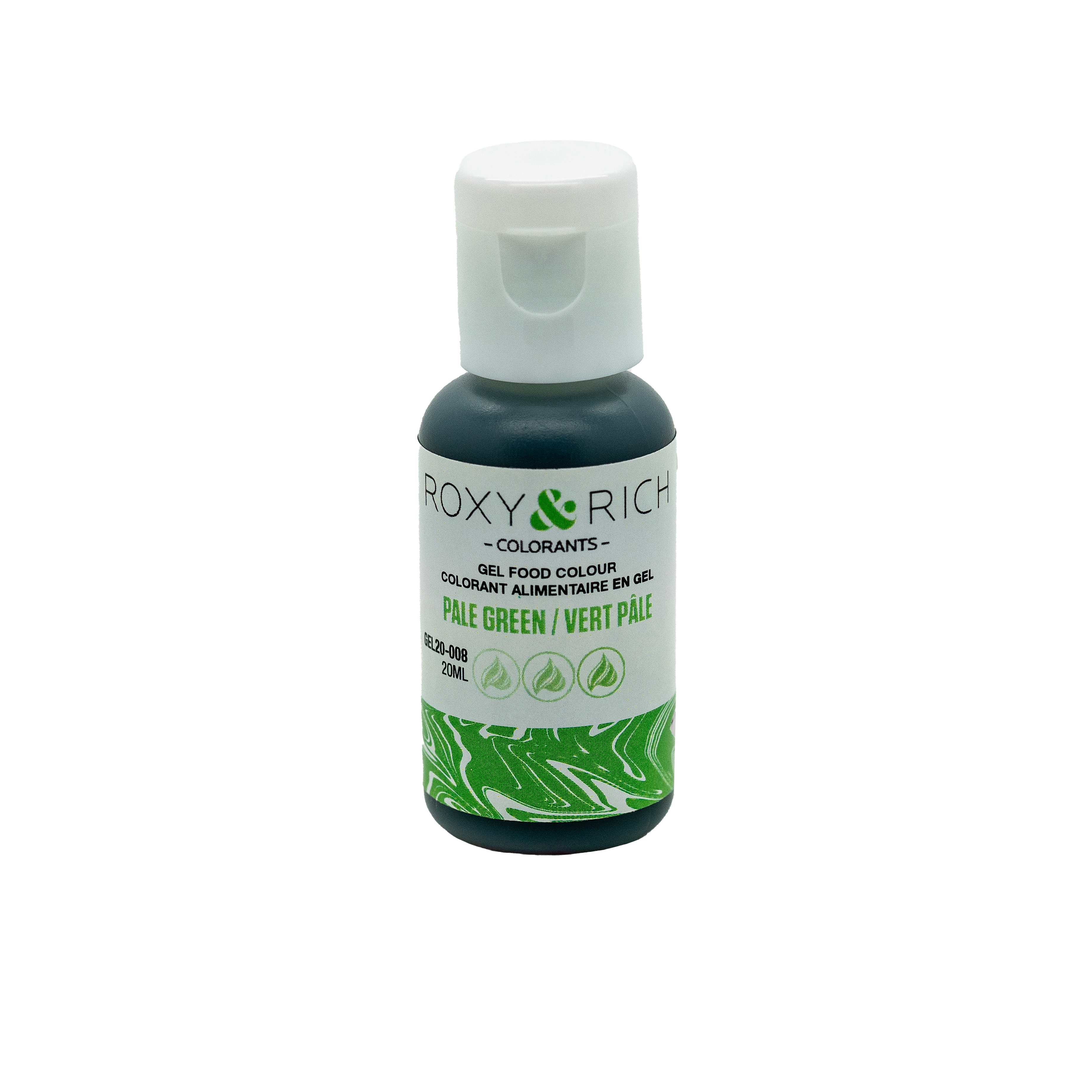 Gel colorant - Vert Pâle (20ml) - Roxy & Rich - Colorant alimentaire - - La Guilde Culinaire
