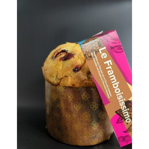 Panettone - Le Framboisissimo 500 g / 17,64 oz - Viva Panettone - Panettone - - La Guilde Culinaire