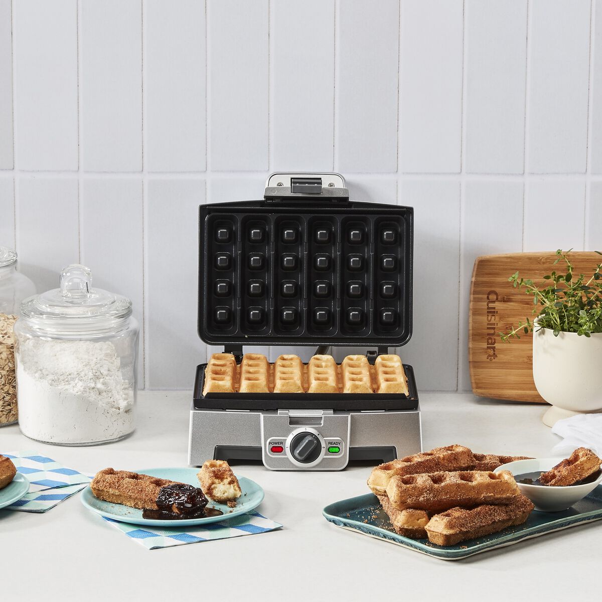 Gaufrier 6 bâtonnets - Cuisinart - Gaufrier - - La Guilde Culinaire