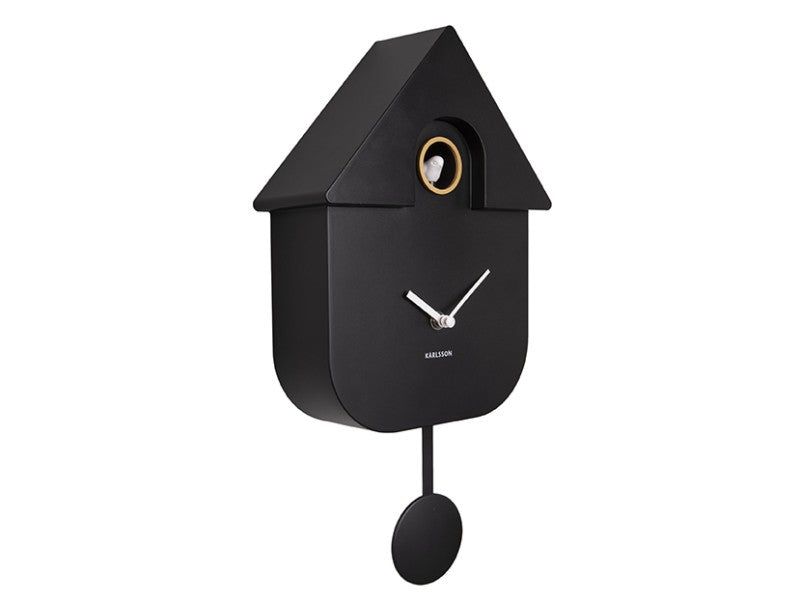 Horloge "The Modern Cuckoo" Noir - Horloge Karlsson - Horloge - M5-KMC-BK01 - La Guilde Culinaire