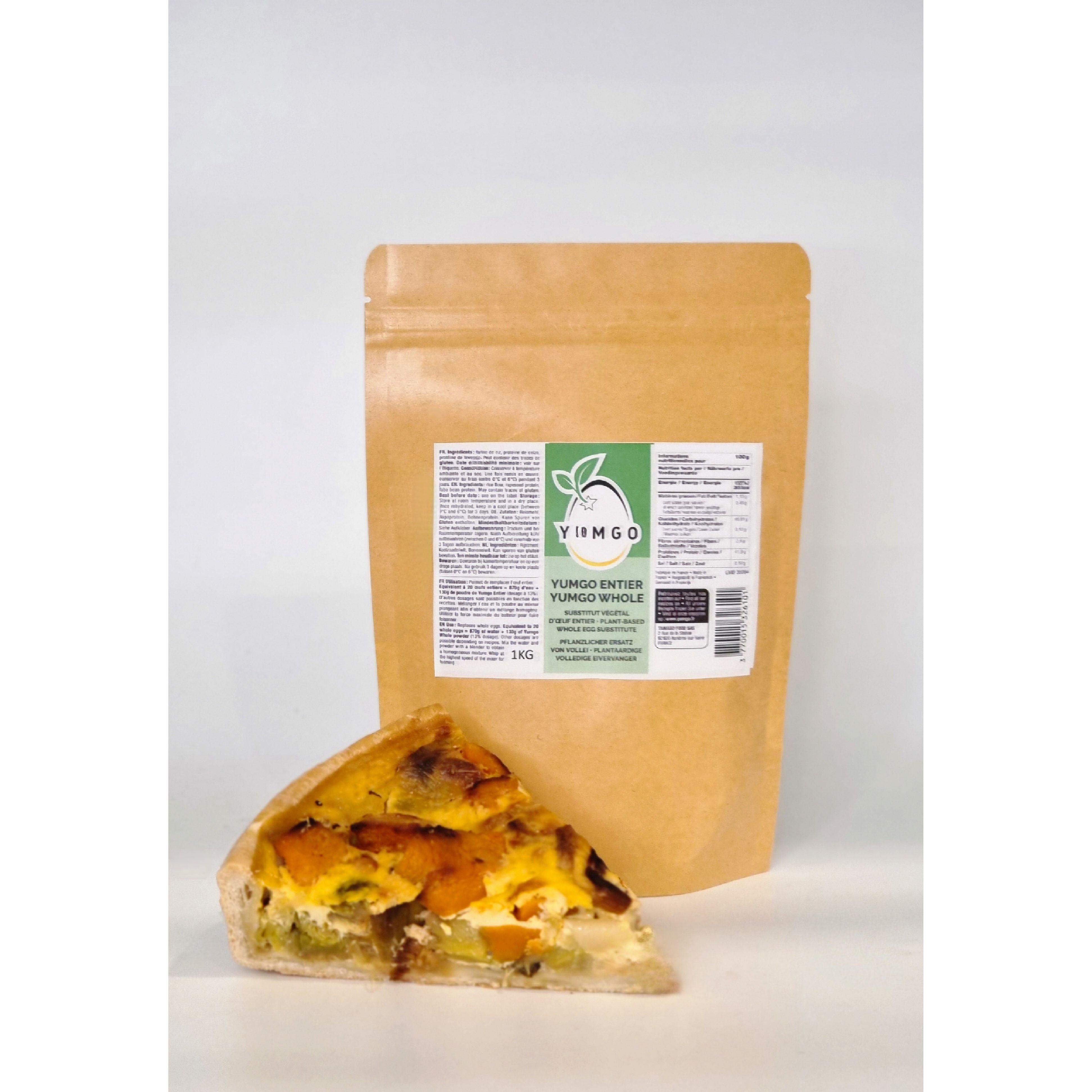 YUMGO Entier Poudre – Substitut d’oeuf entier - Yumgo - Poudre d'oeuf - - La Guilde Culinaire