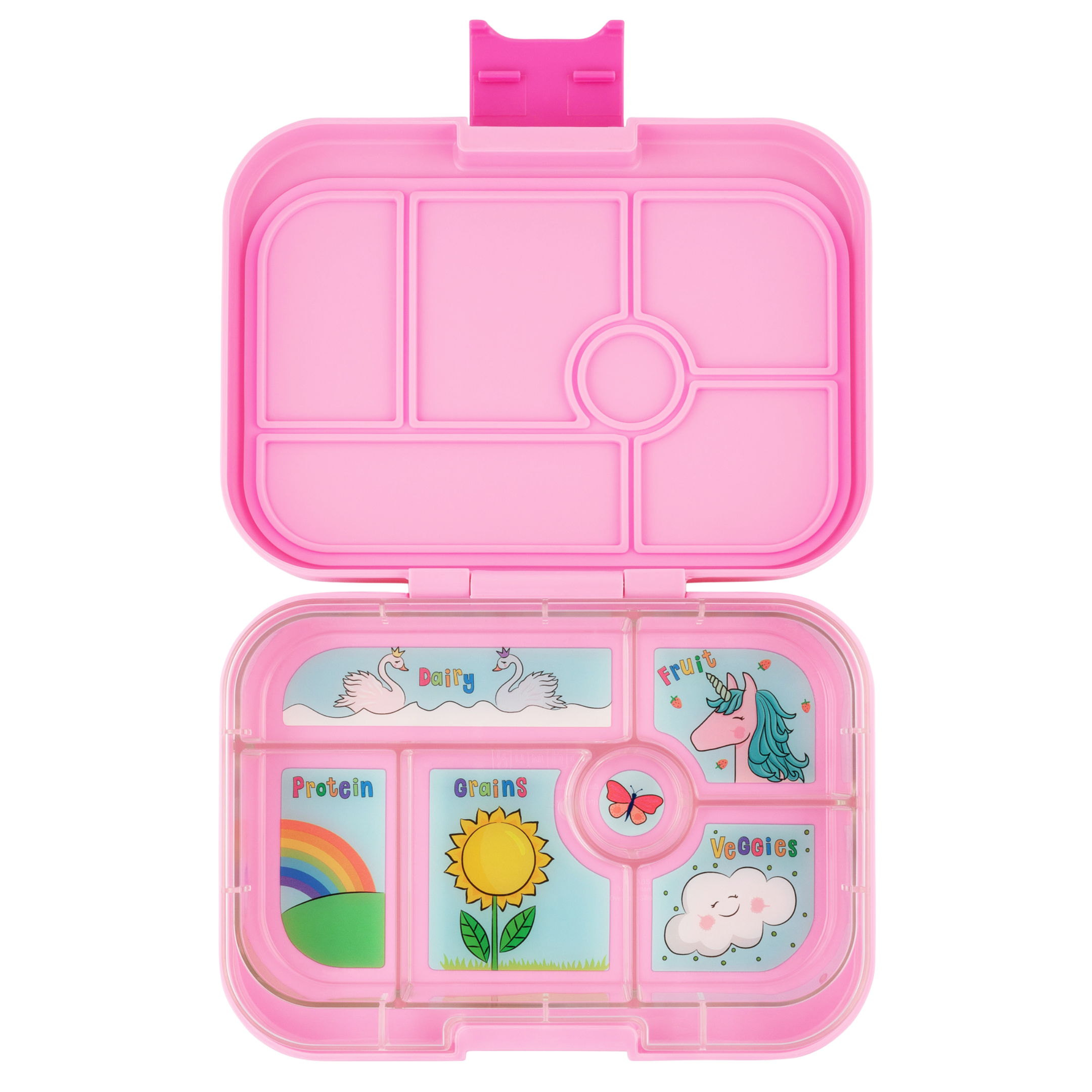 Yumbox Original - Boîte à Lunch Bento Étanche pour Enfants Licorne Rose Puissante - Yumbox - Boîte à repas - PPI202010U - La Guilde Culinaire