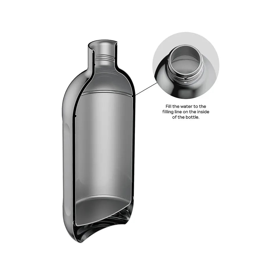 Bouteille isotherme Carbonator Pro - Aarke - Bouteille à gazéification - - La Guilde Culinaire