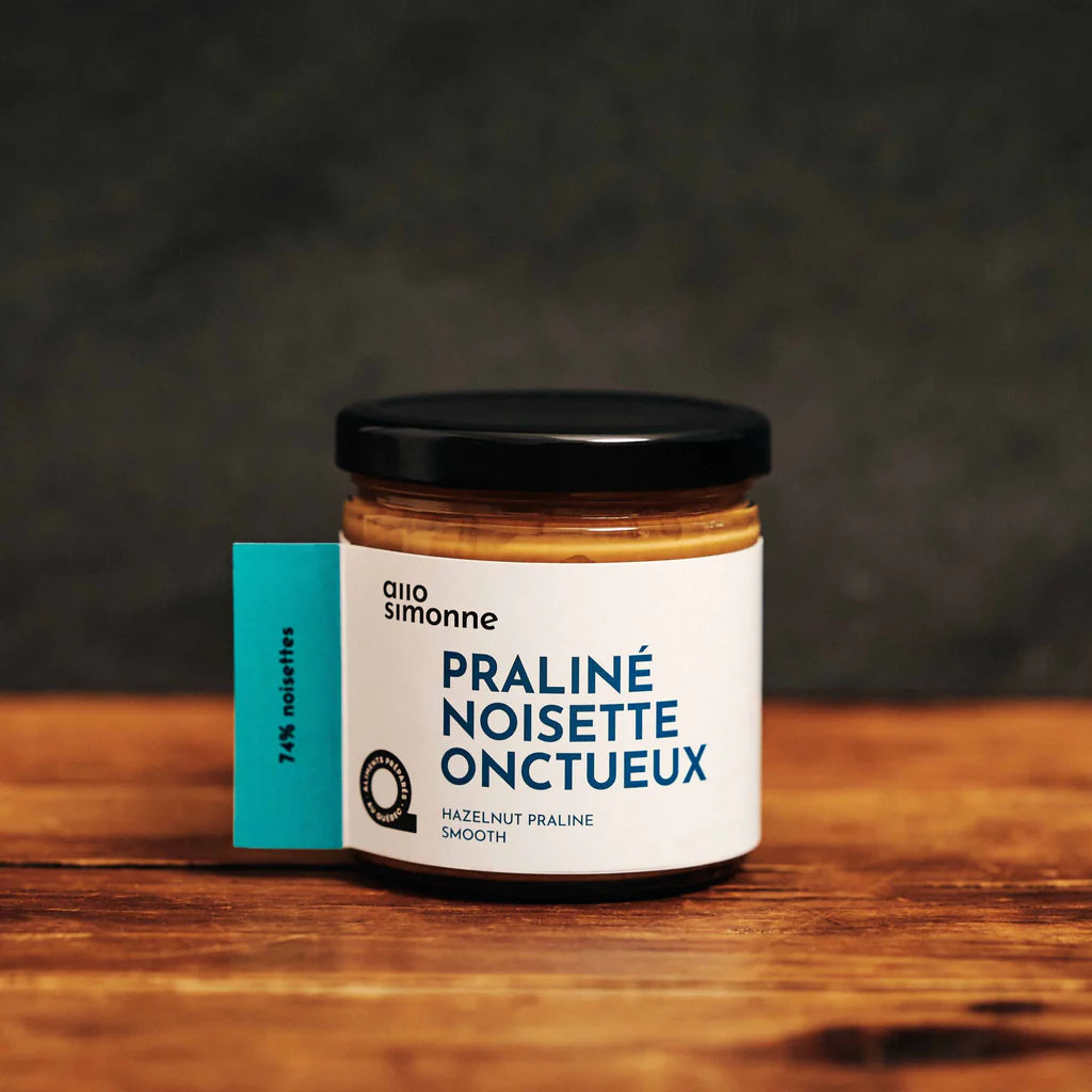 Tartinade Praliné Noisette Onctueux - 220 g - Allo Simonne - Tartinade - - La Guilde Culinaire