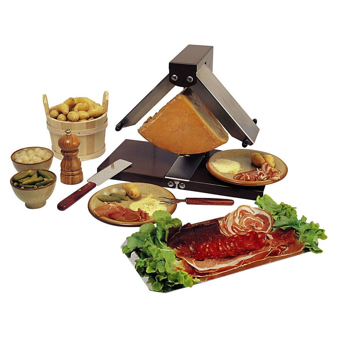 Appareil à raclette - BRÉZIÈRE - Bron Coucke - Appareil à raclette - - La Guilde Culinaire