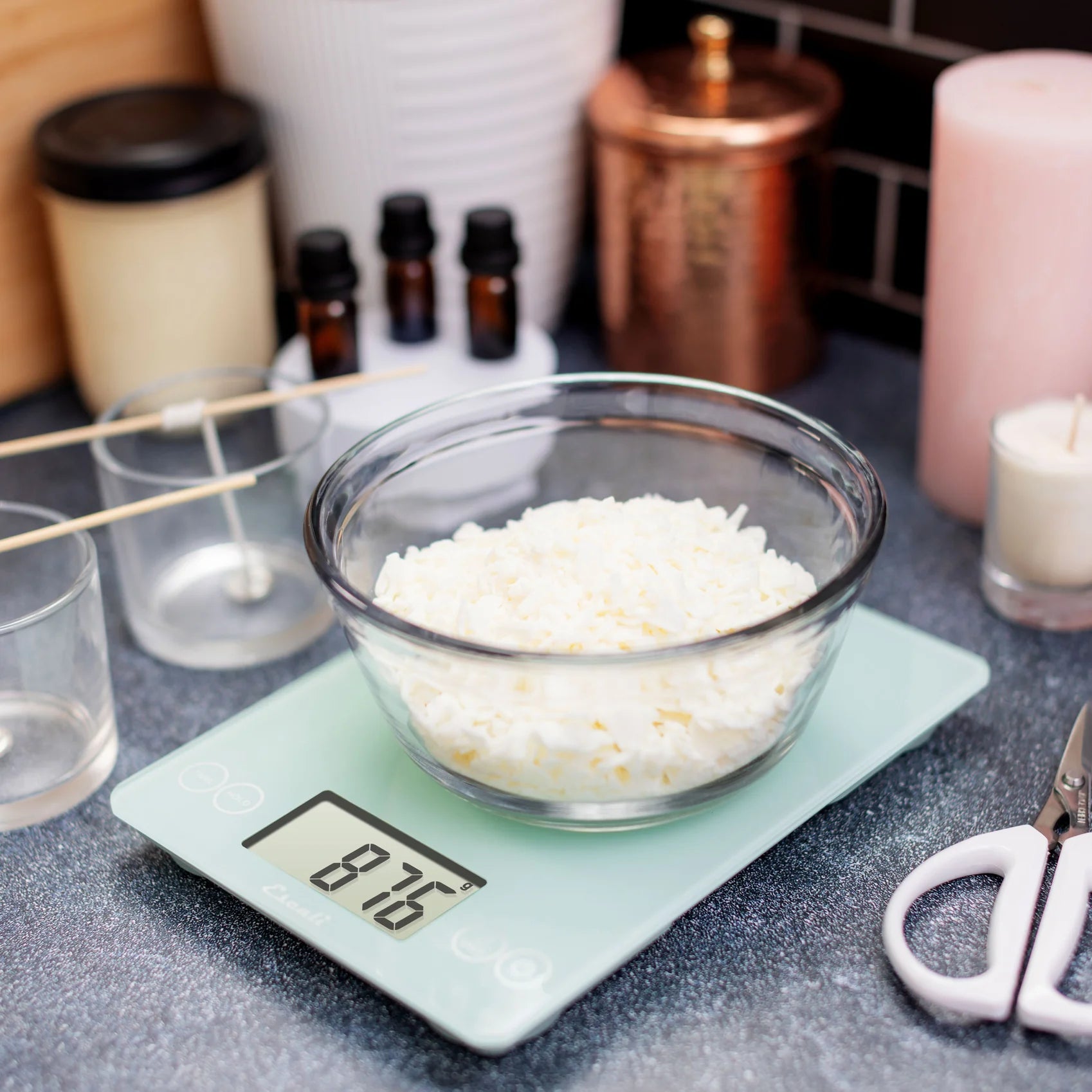 Balance de cuisine numérique en verre, Arti - Escali - Balance - - La Guilde Culinaire