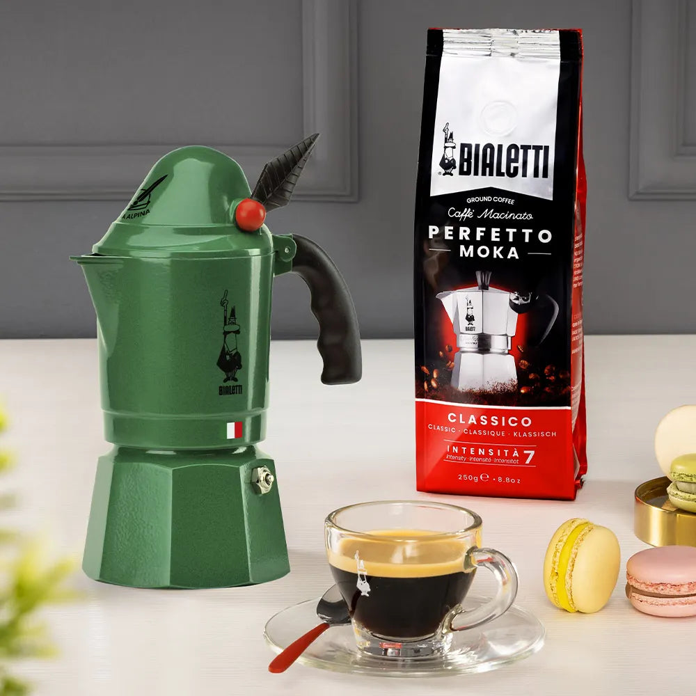 Cafetière expresso Aplina, 3 tasses - Bialetti - Cafetière italienne - - La Guilde Culinaire