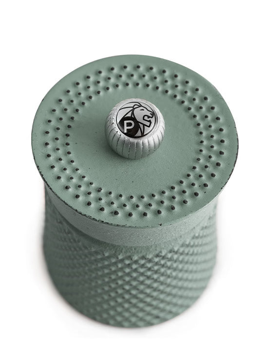 Bali Green Cast-Iron Pepper Mill, 3 in