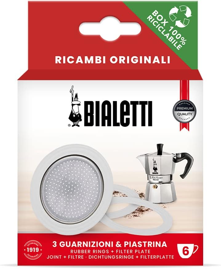 Bialetti ensemble de joints et filtre    - Bialetti - Cafetière italienne - 