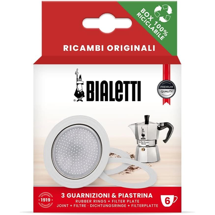 Bialetti ensemble de joints et filtre - Bialetti - Cafetière italienne - - La Guilde Culinaire