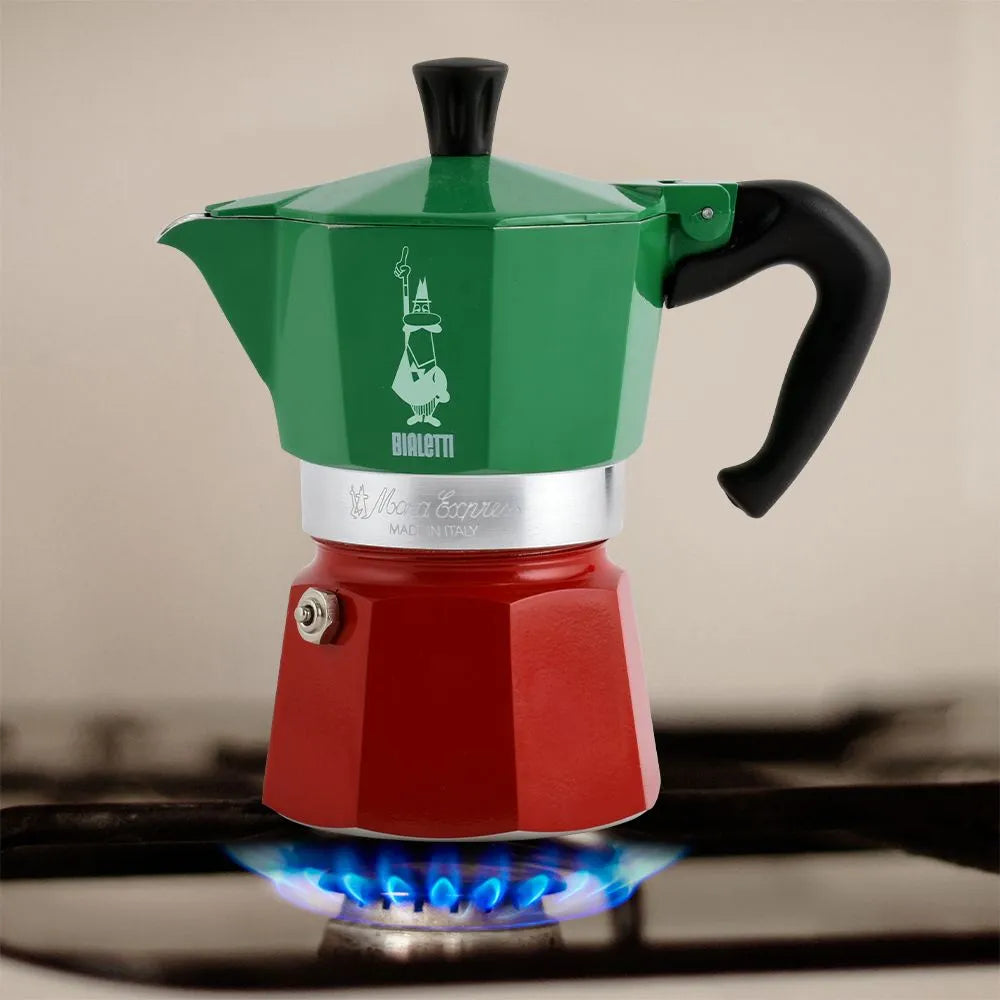 Bialetti Moka Express Tricolore - Bialetti - Cafetière italienne - - La Guilde Culinaire
