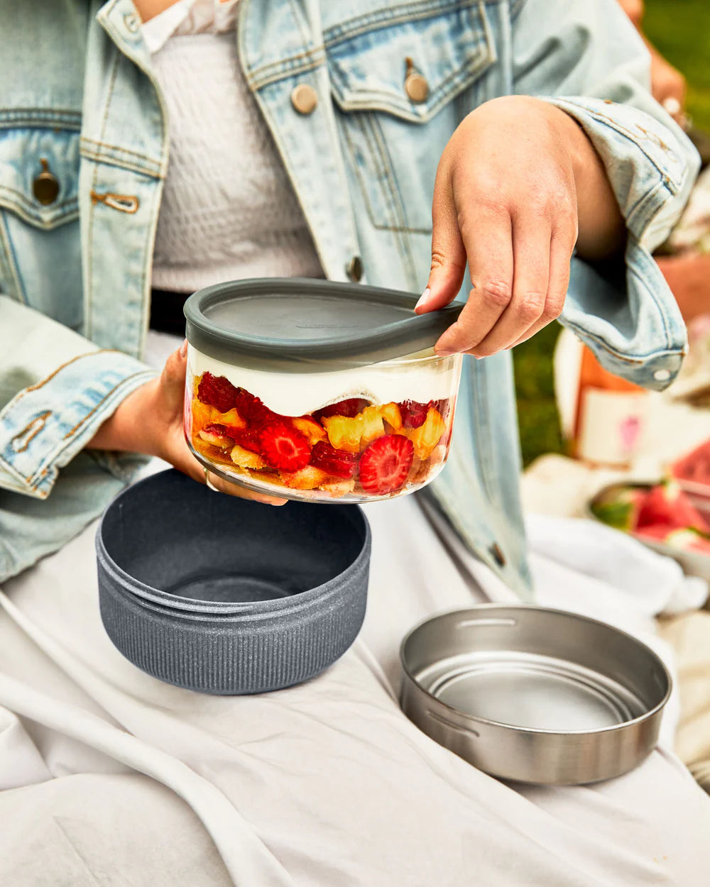 Pot-repas en verre - Black + Blum London - Boîte à repas - - La Guilde Culinaire