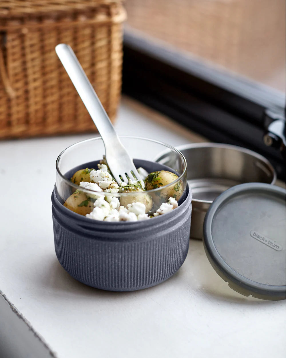 Pot-repas en verre - Black + Blum London - Boîte à repas - - La Guilde Culinaire