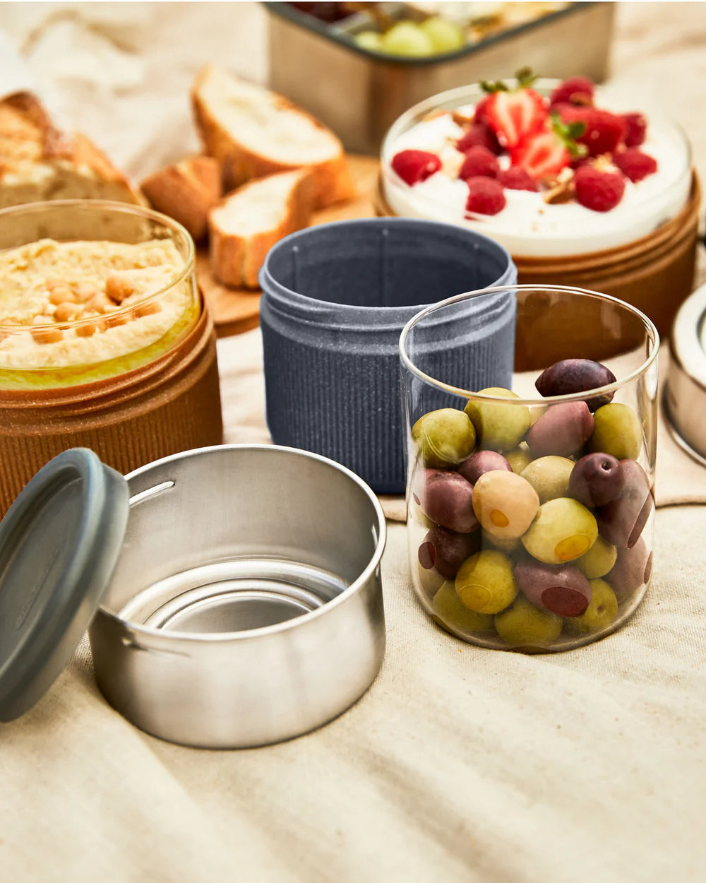 Pot-repas en verre - Black + Blum London - Boîte à repas - - La Guilde Culinaire