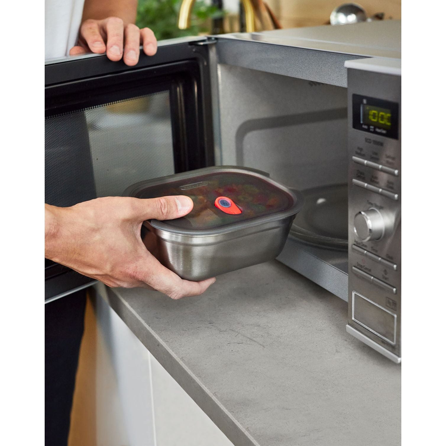 Boîte alimentaire multifonction en acier - Black + Blum London - Boîte à repas - - La Guilde Culinaire