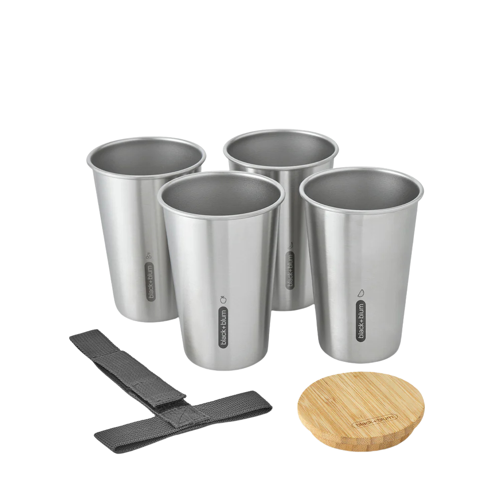 Set de tasses en inox - Black + Blum London - Goblet - - La Guilde Culinaire