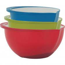 Ensemble de 3 bols à mélanger empilables ! - Trudeau - Bol à mélanger - - La Guilde Culinaire