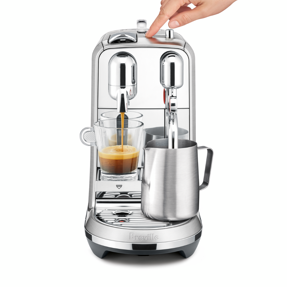 Creatista Plus Acier inoxydable brossé - Nespresso - Machine à espresso - BNE800BSSUSC - La Guilde Culinaire