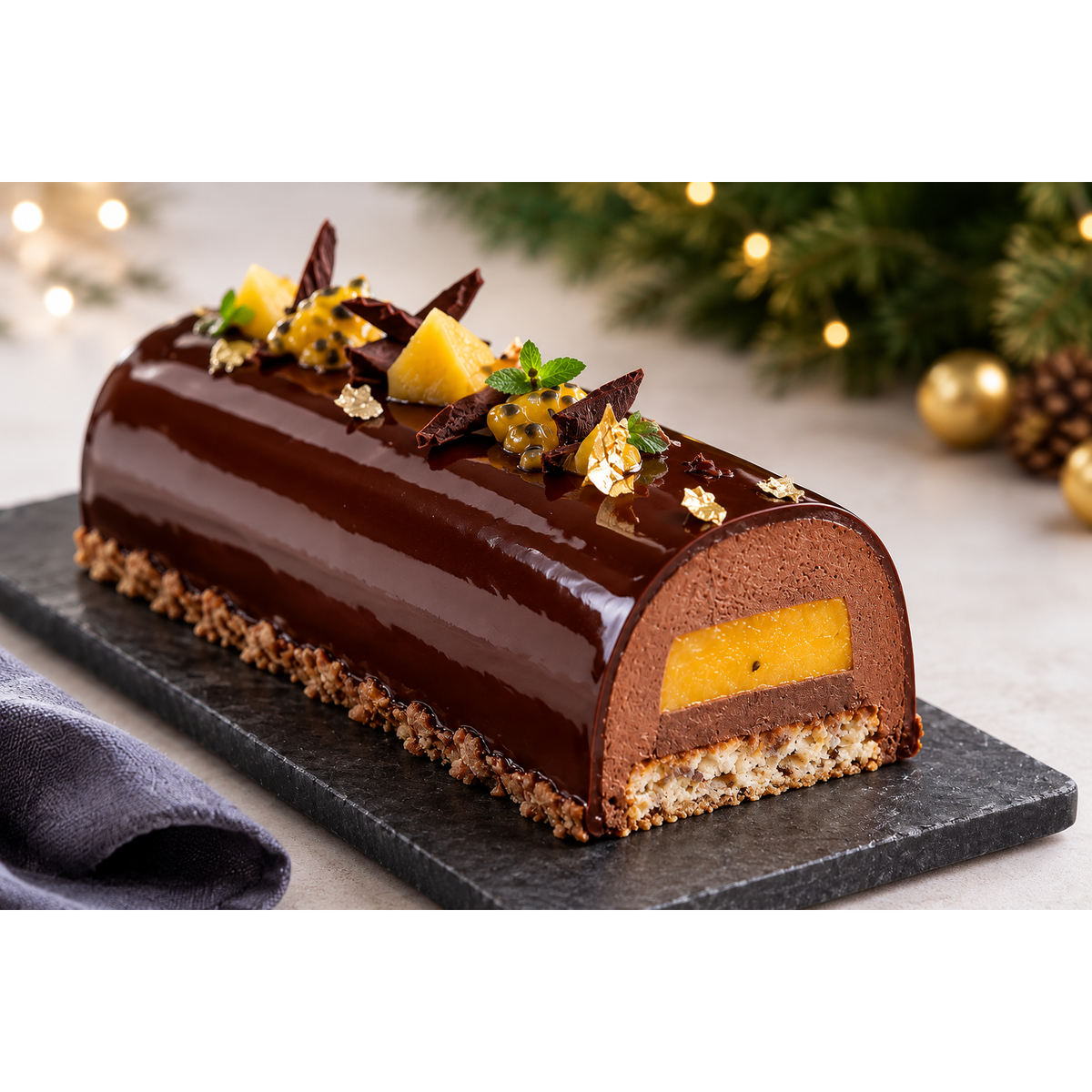 SPÉCIAL BÛCHE DE NOËL FAÇON ENTREMET - La Guilde Culinaire - Cours - Cours de cuisine - - La Guilde Culinaire
