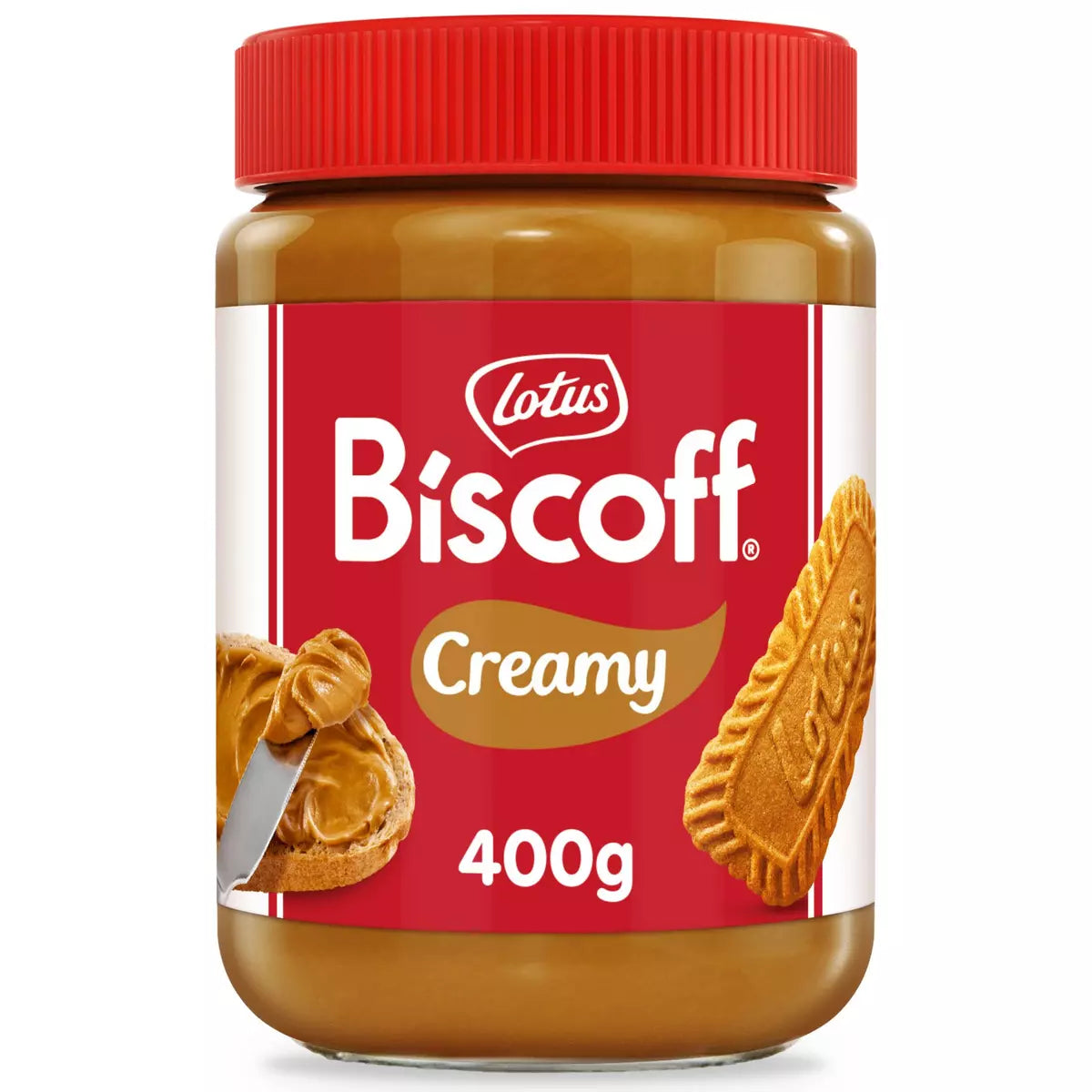 Lotus Biscoff Pâte à tartiner Creamy 400g - Lotus - Tartinade - - La Guilde Culinaire