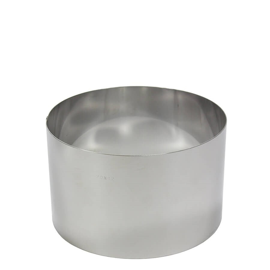 Cercles à Tartare en Inox 8,25 cm x 5.7 cm - Gobel - Cercle à tartare - - La Guilde Culinaire