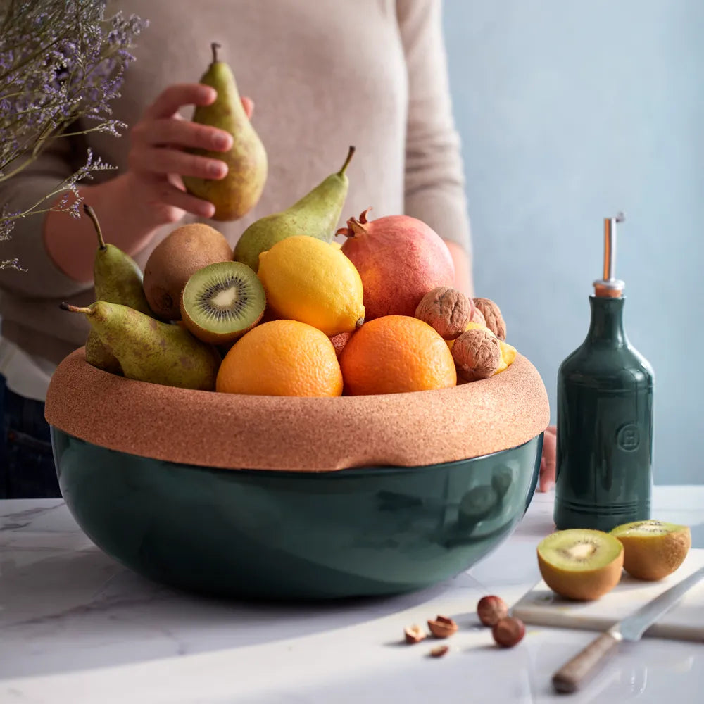 Huilier - Emile Henry - Emile Henry - Bouteille pour l'huile et vinaigre - - La Guilde Culinaire